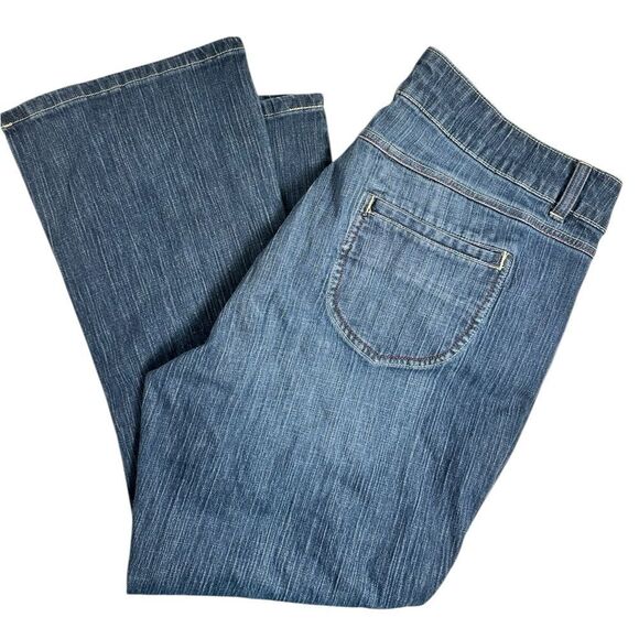 EUC Levi’s Riders Copper Plus Size Classic Denim Blue Jeans Boot Cut - Size 22 - Picture 1 of 7